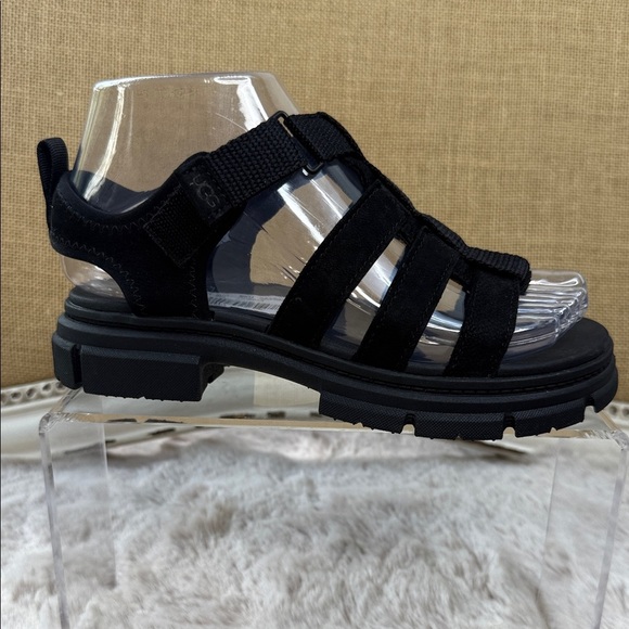 UGG | Ashton Sandal in Black, Size 2, NWT - Picture 4 of 16